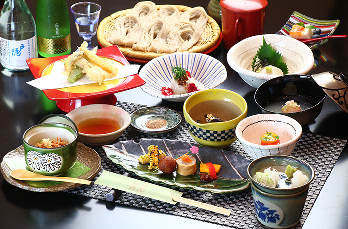 絶品蕎麦懐石料理